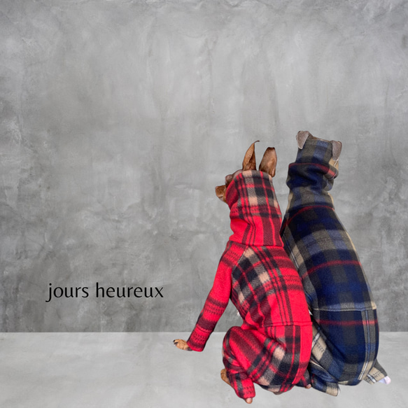 ◉再販2回目！【ミニピン トイマン】クラシカルフリース ペット服