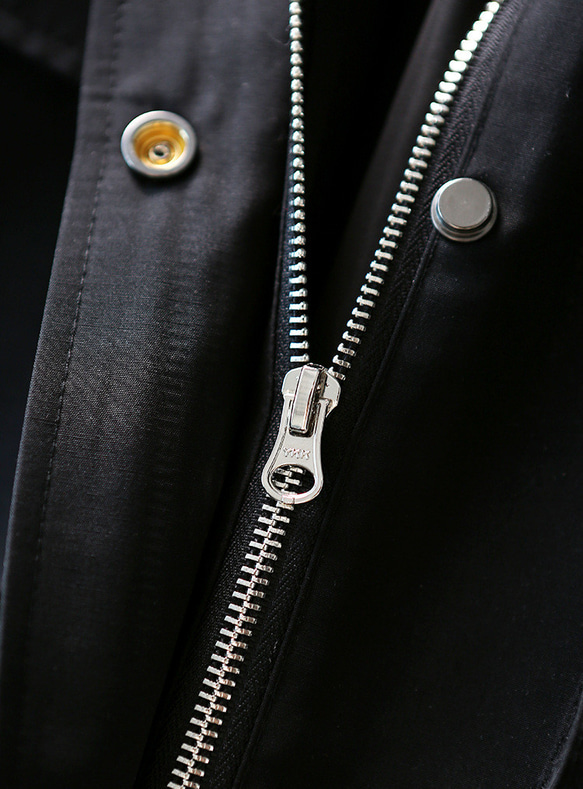 2色（B1）レディースジャケット　ブルゾン　トップス　フルジップ　フード付き　シンプル　 14枚目の画像