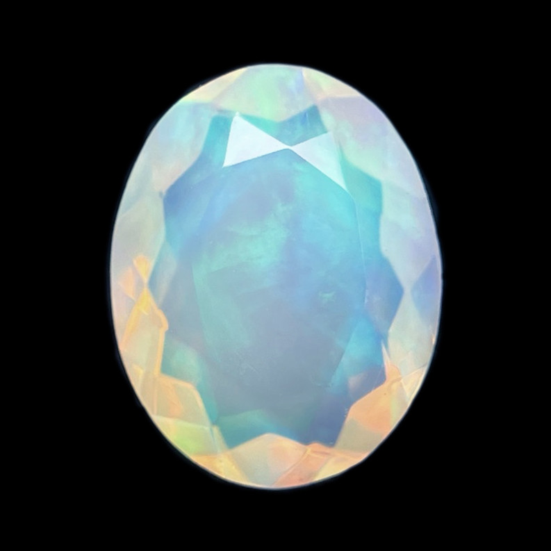 ソ付 クンツァイト 3.493ct ルース ペアシェイプ Ω 天然石