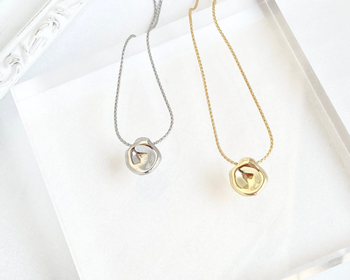 【saint valentine】Mini Pearl ネックレス ゴールド・シルバー Mini Pearl Necklace - Gold | Saint Valentine Jewellery