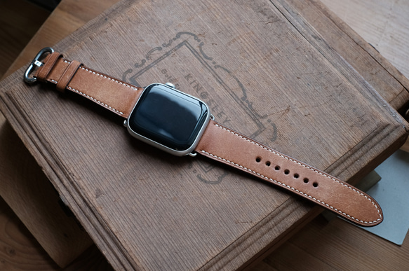 -現貨- Apple Watch 38/40mm Badalassi Pueblo Olmo 雙層錶帶 第1張的照片