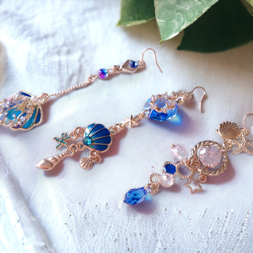 アクセサリーセット 完全受注制作】マーメイド 人魚姫の