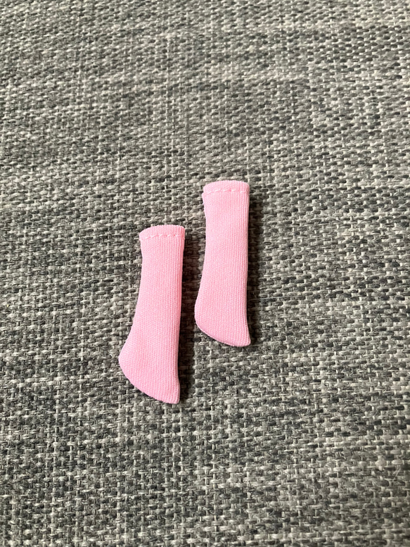 オビツ11  靴下　pink 1枚目の画像