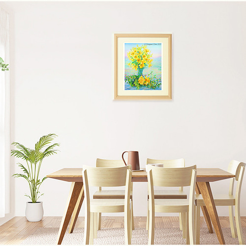 アクリル額☆アメリカで版画化 花の絵 花 フラワー アート アクリル額☆アメリカで版画化 花の絵 花 フラワー アート