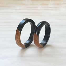 美品⭐︎cuneの指輪5号(黒ver.