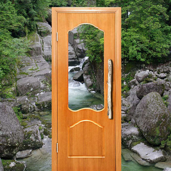 ✿個性ある✿ 流木ドア取っ手・流木ドアノブ・流木ドアハンドル・ 木製ドア取っ手・木製ドアノブ・木製ドアハンドル－５１ 3枚目の画像