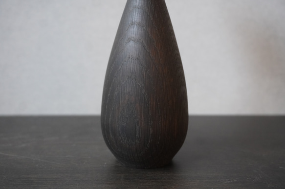 Flower vase  Oak オーク　鉄媒染　フラワーベース　受注製作 5枚目の画像