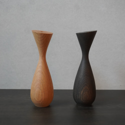 Flower vase  Oak オーク　鉄媒染　フラワーベース　受注製作 9枚目の画像