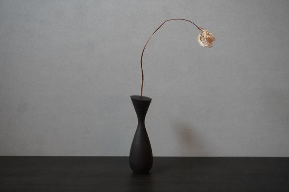 Flower vase  Oak オーク　鉄媒染　フラワーベース　受注製作 8枚目の画像