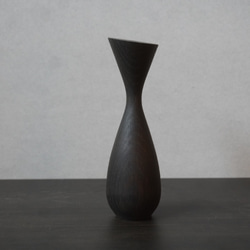 Flower vase  Oak オーク　鉄媒染　フラワーベース　受注製作 3枚目の画像