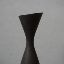 Flower vase  Oak オーク　鉄媒染　フラワーベース　受注製作 4枚目の画像