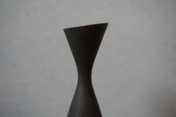 Flower vase  Oak オーク　鉄媒染　フラワーベース　受注製作 4枚目の画像