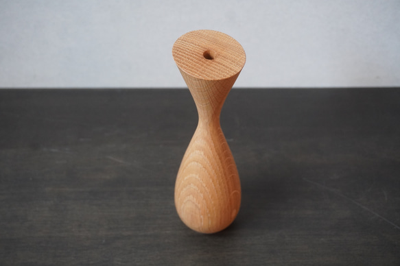 Flower vase  Oak オーク　クリヤ　フラワーベース 7枚目の画像