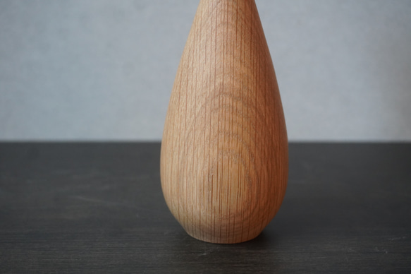 Flower vase  Oak オーク　クリヤ　フラワーベース 5枚目の画像