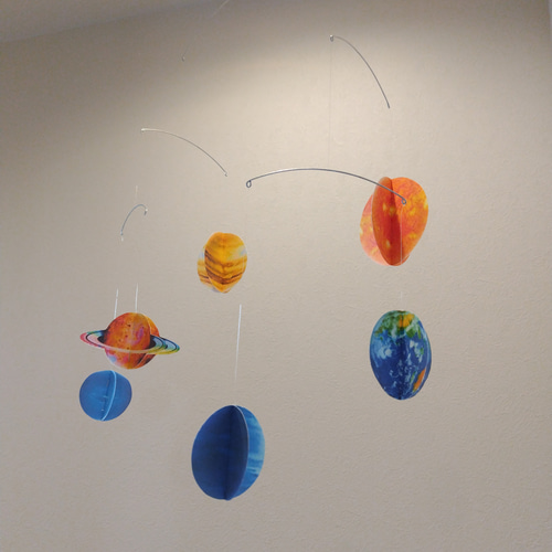 太陽系 銀河系 宇宙 プラネット universe モビール モビール