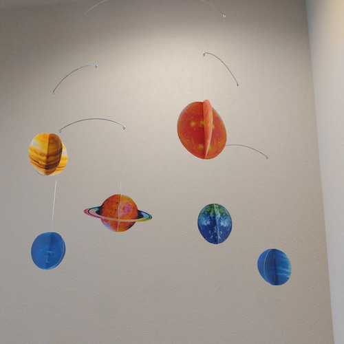 太陽系 銀河系 宇宙 プラネット universe モビール モビール J.L.V