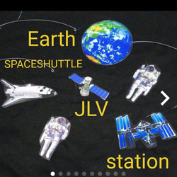 宇宙 モビール スペースシャトル 宇宙飛行士 2枚目の画像