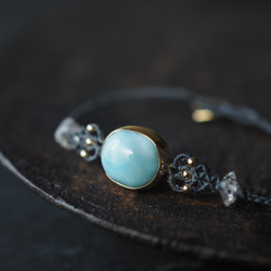 larimar brass bracelet (asanagi) 9枚目の画像