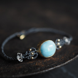 larimar brass bracelet (asanagi) 10枚目の画像