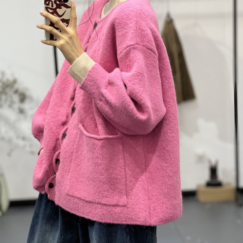 手編み風ピンクセーター 楽天市場】【取寄】ニットセーター レディース トップス ニット