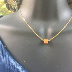 yakusugi cube necklace 1枚目の画像