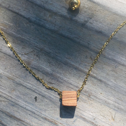 yakusugi cube necklace 8枚目の画像