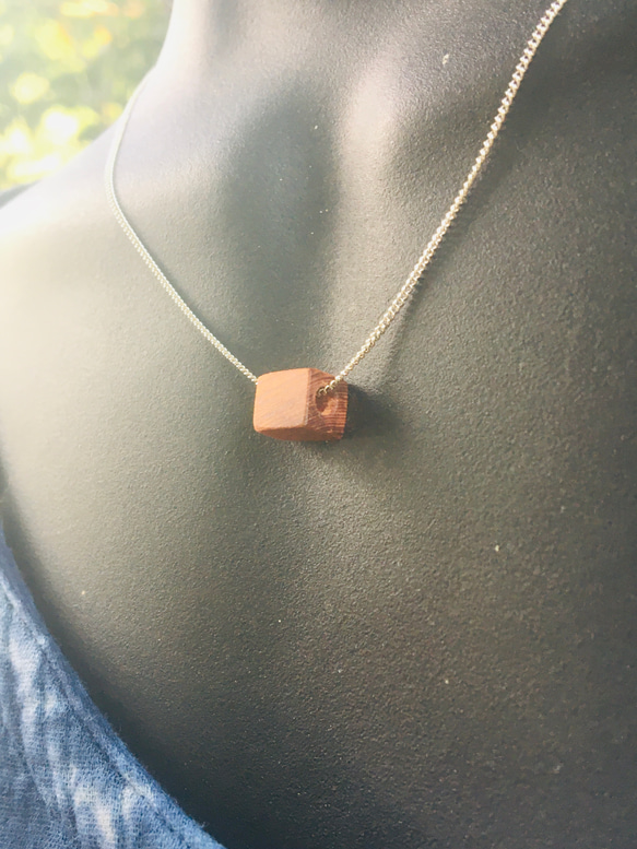 yakusugi cube necklace 4枚目の画像