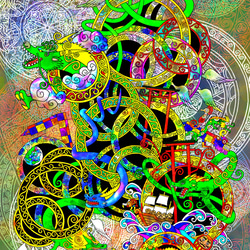 キリン3 A4 絵画 ヒロシ・ド・クレヨン 通販 1768236｜Creema(クリーマ