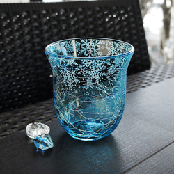 水縹雪華タンブラー 5枚目の画像