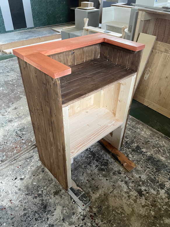 幅64✖︎高さ97✖︎奥行き38センチ レジカウンター 