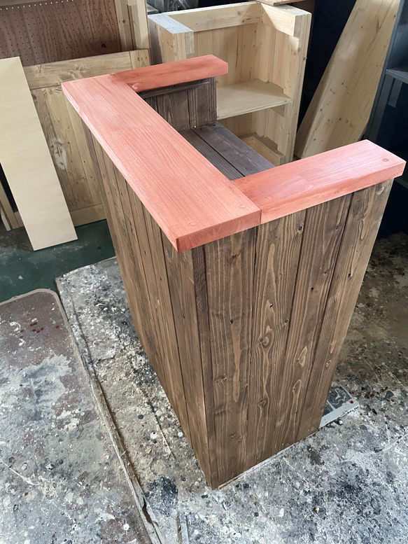 幅64✖︎高さ97✖︎奥行き38センチ レジカウンター 