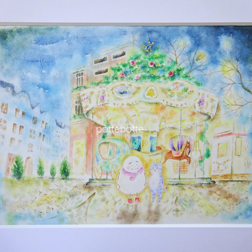 ア*ラ様 天使の架ける冬の虹　　絵画原画 天使の架ける冬の虹 絵画原画 2025年最新】天使絵画の人気アイテム -