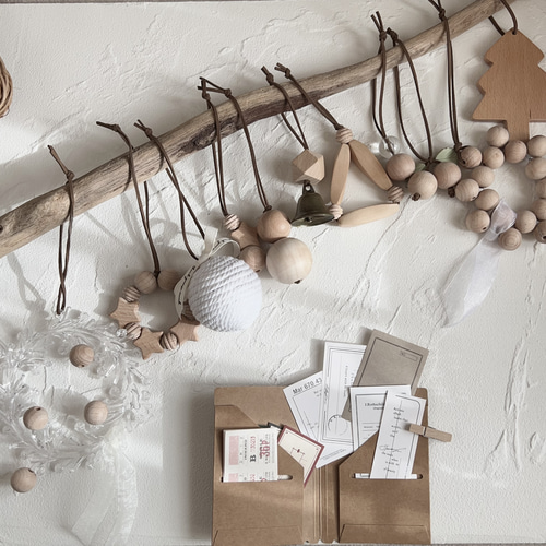 クリスマスオーナメント 11点セット ハンドメイドNEW メモセット