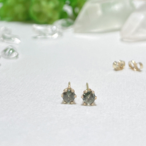 希少！14kgfコーネルピンピアス/イヤリング