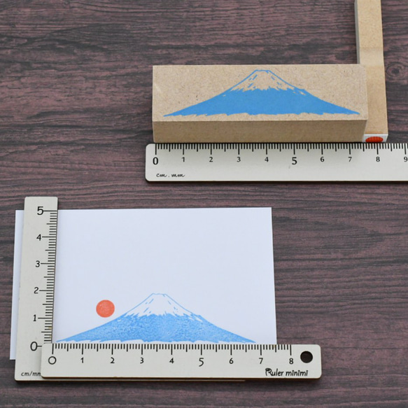 富士山と初日の出のはんこ 8枚目の画像