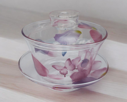 レアストーン☆Regency☆ミルクガラス＆ギブレガラス☆バタフライブローチ 1920年代英国製 幻想的なモルフォ蝶アンティークブローチ