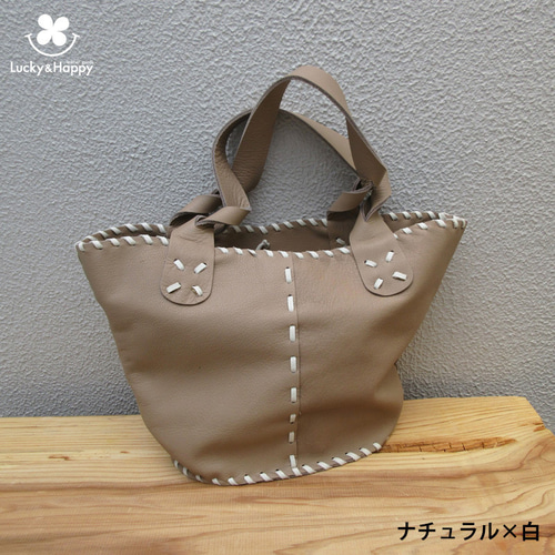 ハンドメイド　革バッグ　19999円→→15000円 職人手作りレザークラシックトートバッグ T-9 M/L- 全5色