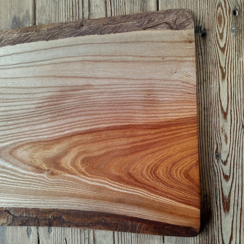 木製看板製作】 欅 36cm×48cm 表札・ネームプレート BLUE & GREEN WOOD