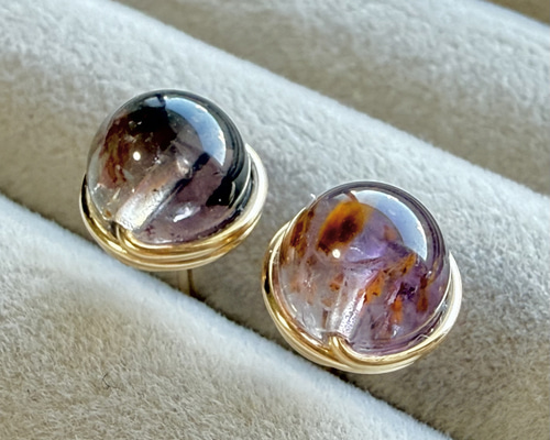 コンケーブカットアメジスト 1.56ct 2月の誕生石 - ルビー通販