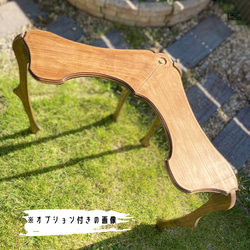 鹿角型ツールハンガー（国産ヒノキ材）｜アウトドア キャンプ 木製 6枚目の画像