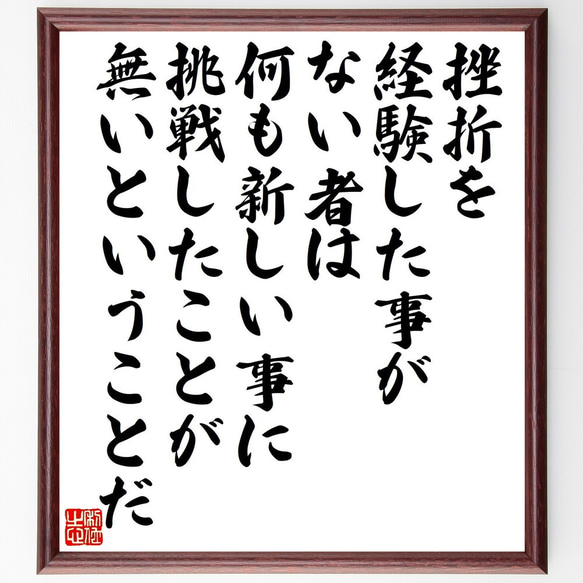 アインシュタインの名言「挫折を経験した事がない者は、何も新しい事に