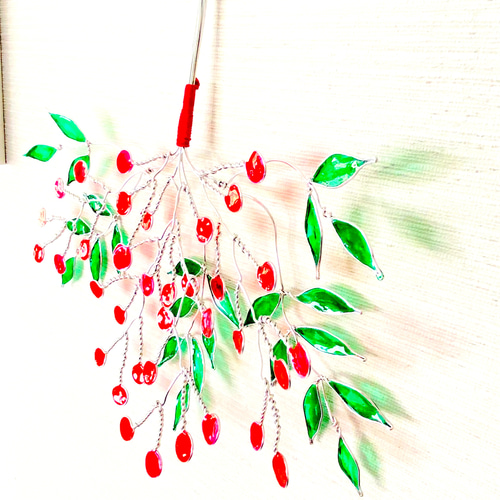 クリスマス飾り　ワイヤーアート　お正月飾り お正月飾り ハッピーニューイヤーのリース ワイヤーアート