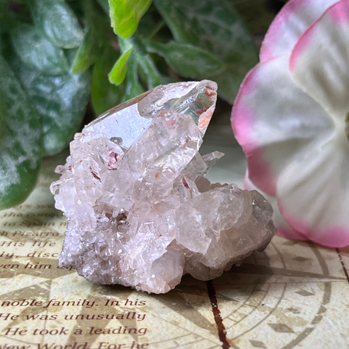 ヒマラヤ マニカラン産　 ピンク水晶　浄化力抜群 楽天市場】ヒマラヤ 水晶 ピンク クォーツ マニカラン産 dhara 原石 約