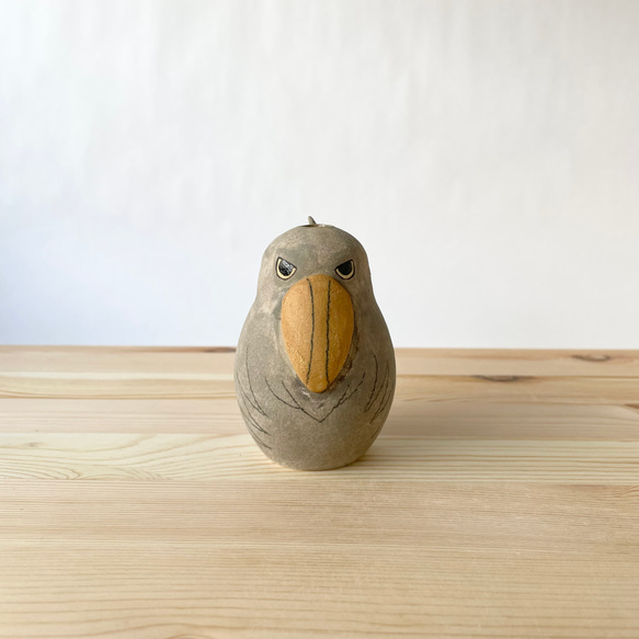 ハシビロコウ〉一輪挿し 一輪挿し・花瓶・花器 8×8=64 通販 16768510