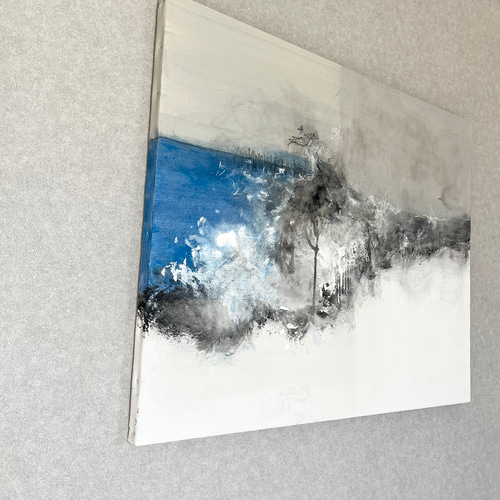 現代アート 80×65㎝ 大きめ モダン 絵画 原画 抽象画 アート