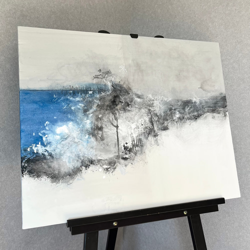 現代アート 80×65㎝ 大きめ モダン 絵画 原画 抽象画 アート