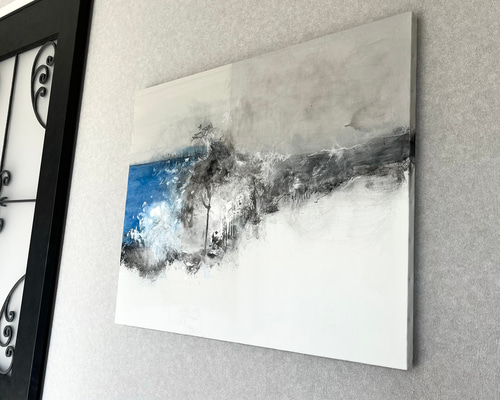 現代アート 80×65㎝ 大きめ モダン 絵画 原画 抽象画 アート