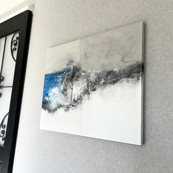 現代アート 80×65㎝ 大きめ モダン 絵画 原画 抽象画 アートパネル