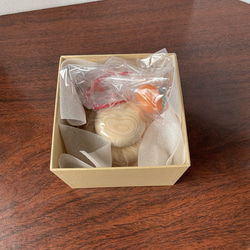 【早割】　鏡餅　木製　保存箱入り 5枚目の画像