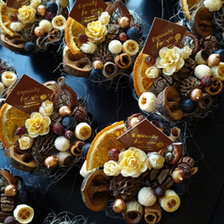 専用ページ タルト型フラワーアレンジ♡⃛Merry Christmas